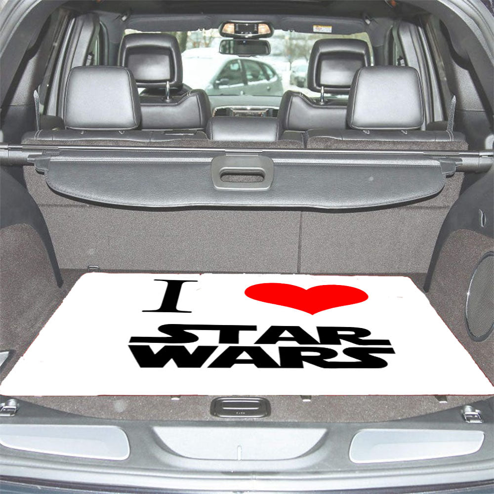 I Love Star Wars Car Trunk Mat Non Slip