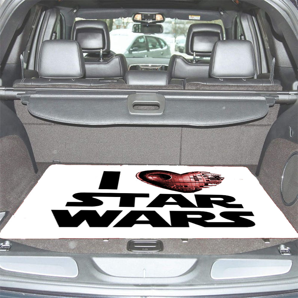 I Love Star Wars Vintage Car Trunk Mat Non Slip