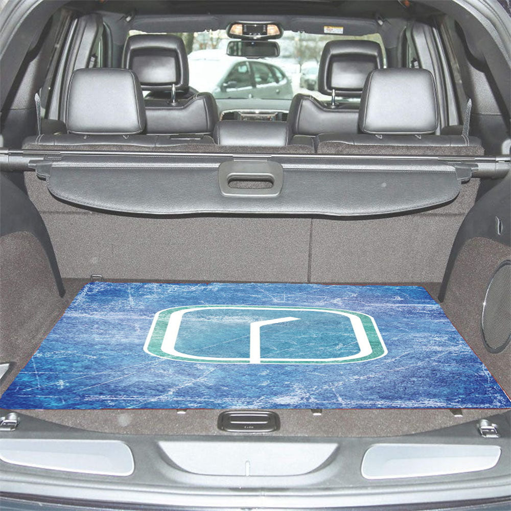 Ice Vancouver Canucks Car Trunk Mat Non Slip