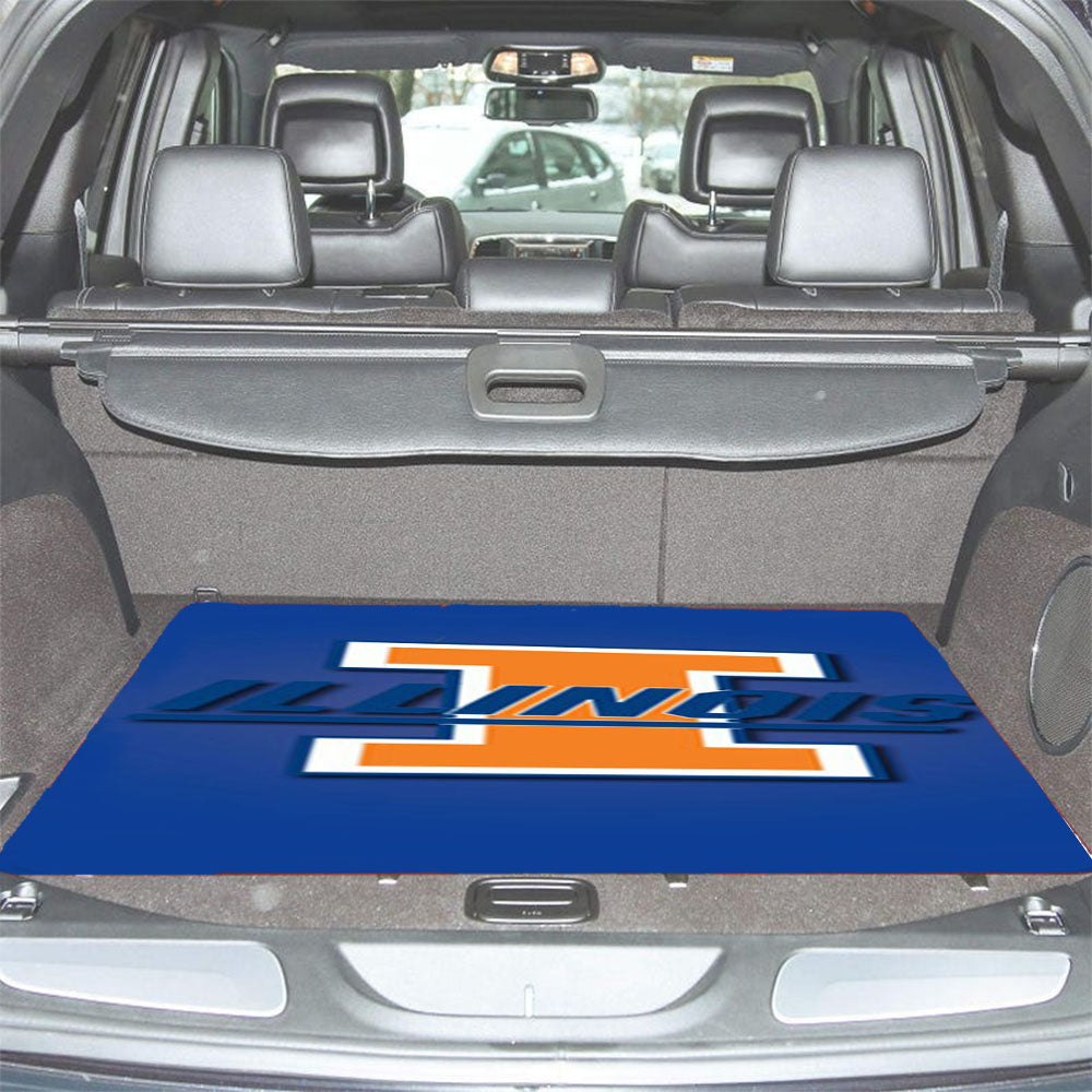 Illinois Car Trunk Mat Non Slip