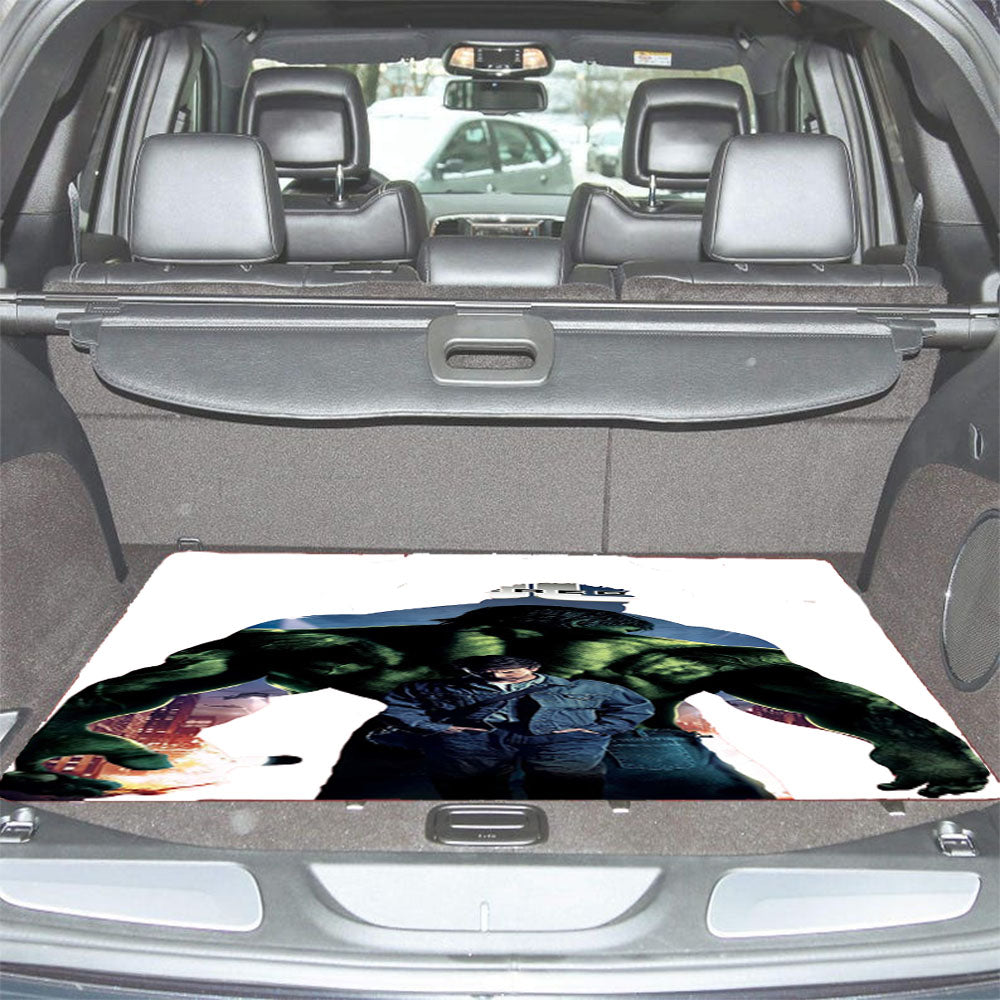 Incredible Hulk Poster Car Trunk Mat Non Slip