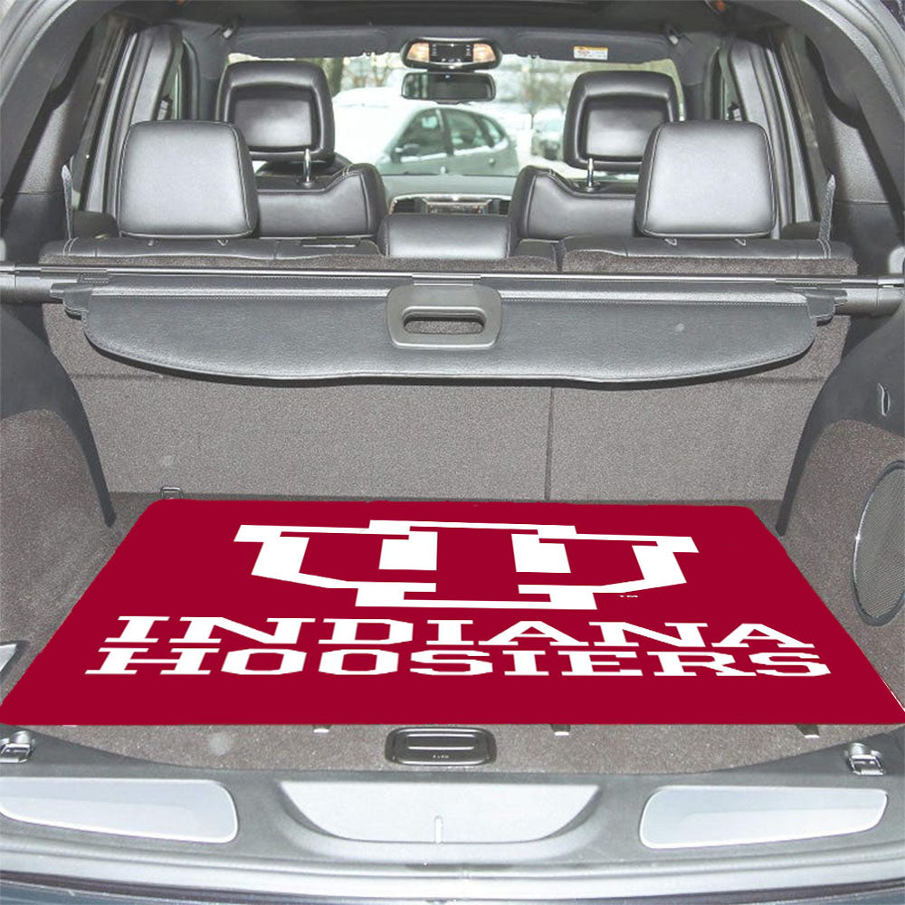 Indiana Hoosiers Logo Car Trunk Mat Non Slip