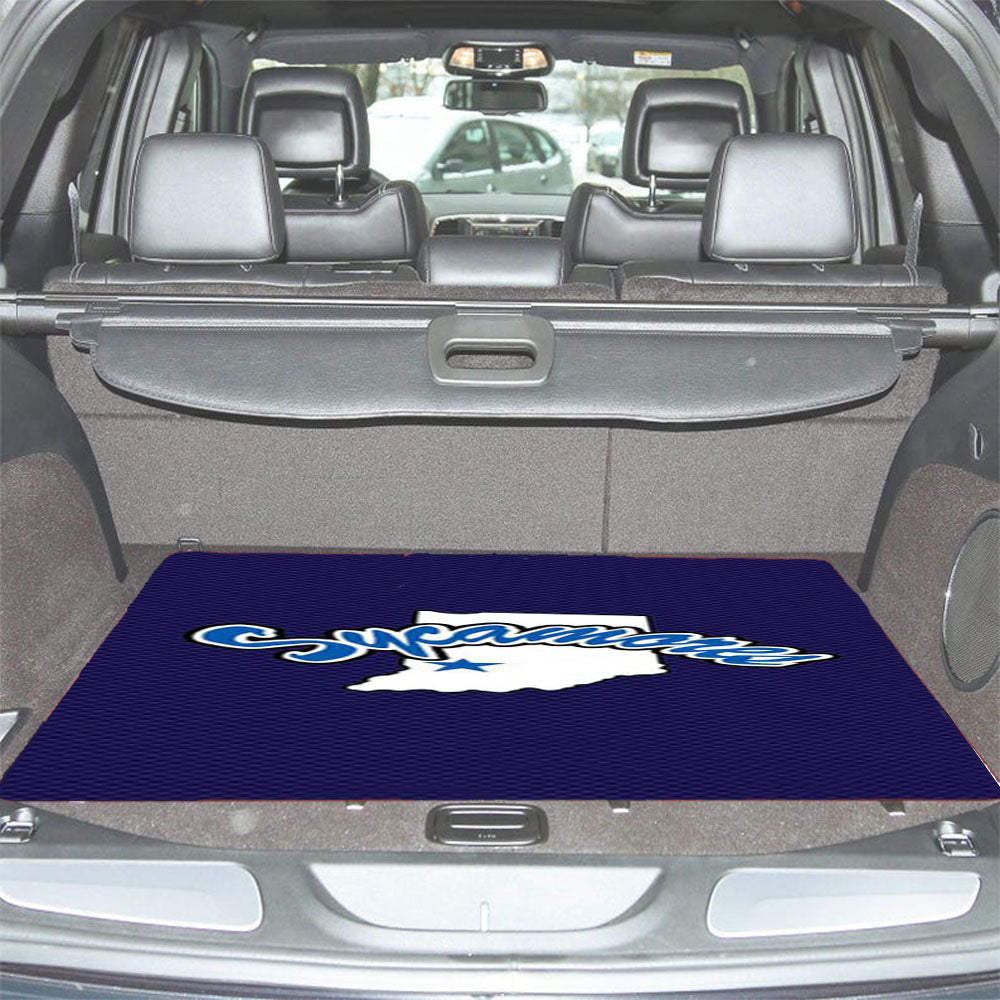 Indiana State University Sycamores Car Trunk Mat Non Slip