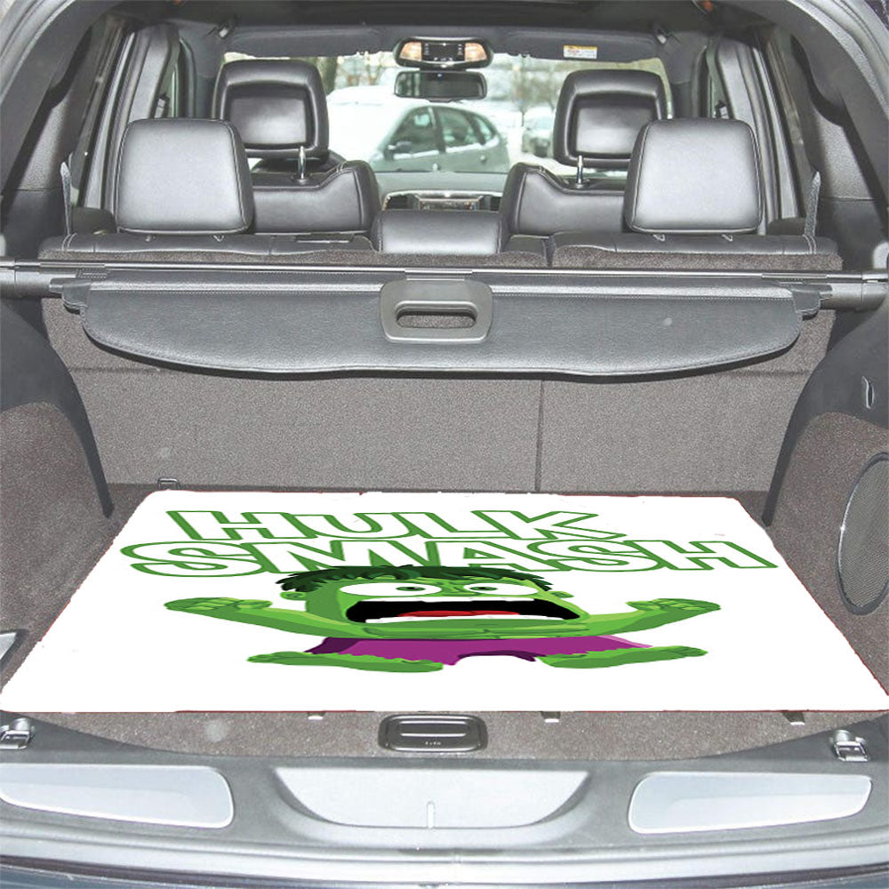 Inside Out Hulk Smash Car Trunk Mat Non Slip