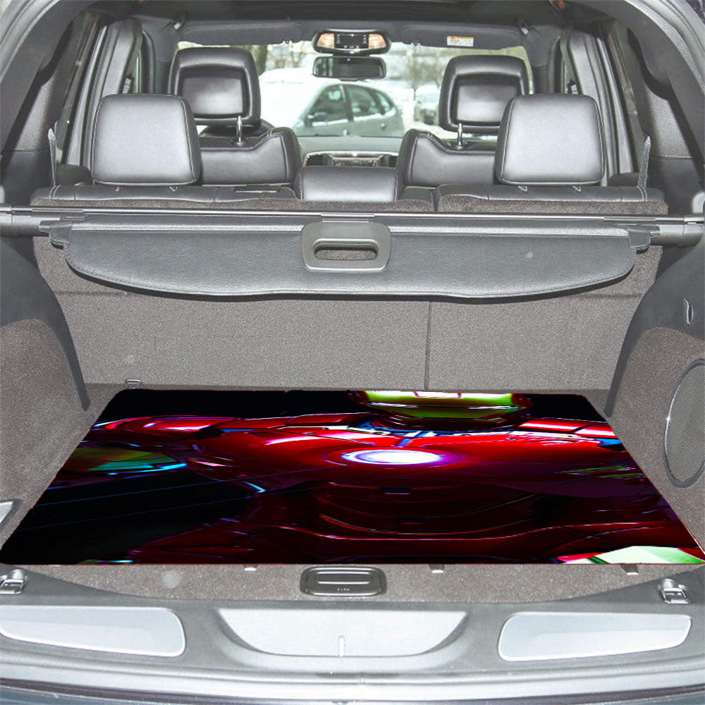 Iron Man Car Trunk Mat Non Slip