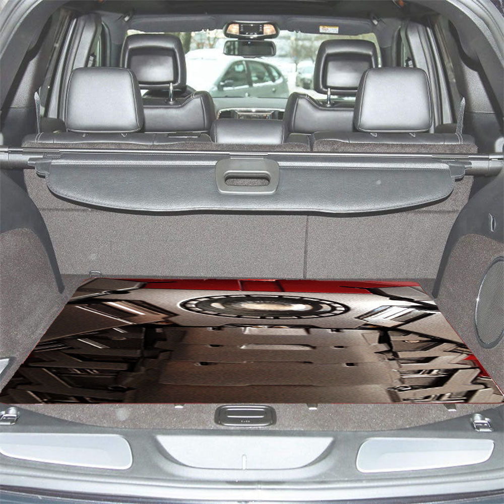 Iron Man Body Mark V Car Trunk Mat Non Slip
