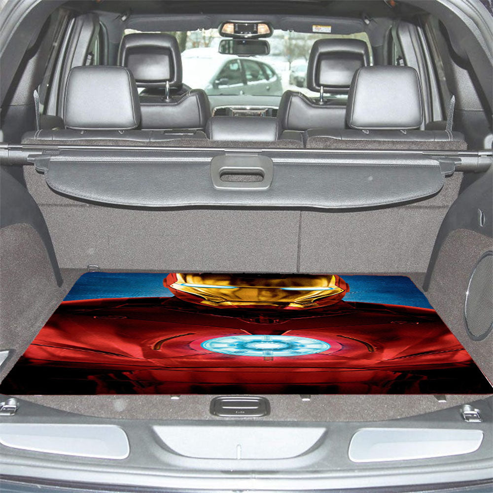 Iron Man Custom Car Trunk Mat Non Slip