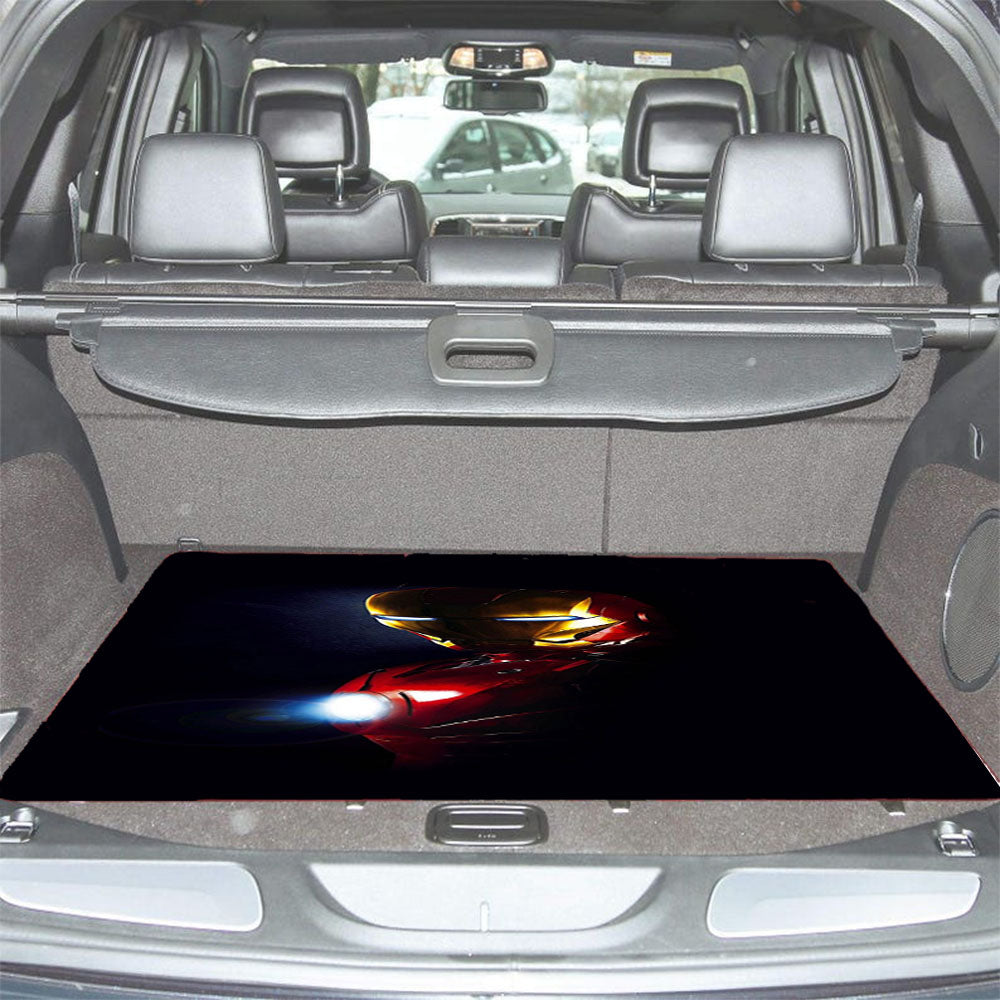 Iron Man Hd Wallpaper Car Trunk Mat Non Slip