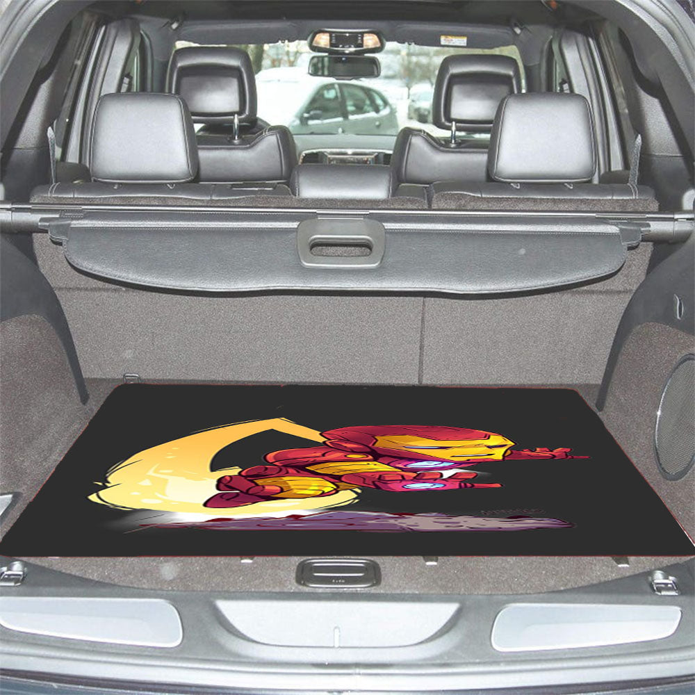 Iron Man Hd Wallpaperr Car Trunk Mat Non Slip