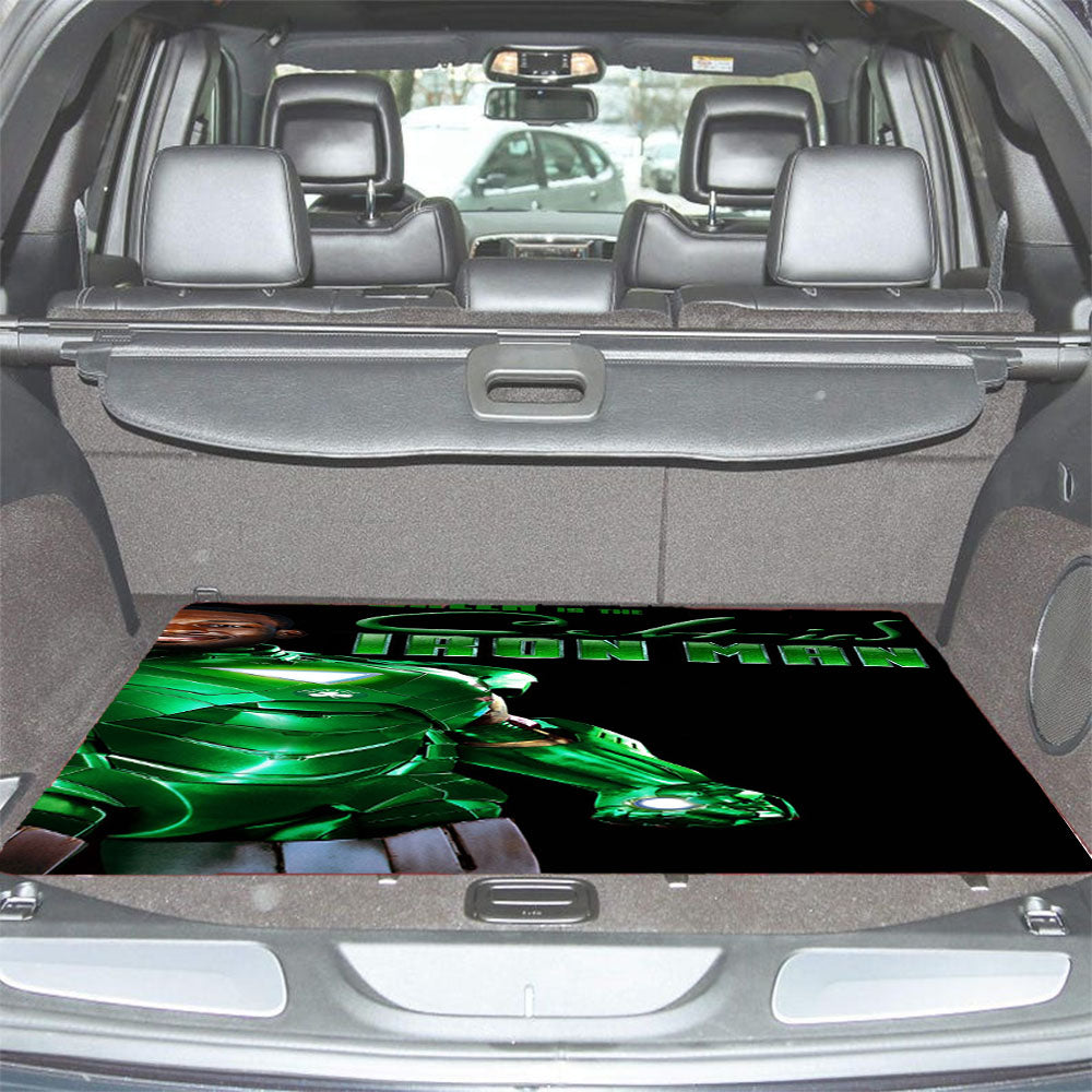 Iron Man Jeff Green Nba Car Trunk Mat Non Slip