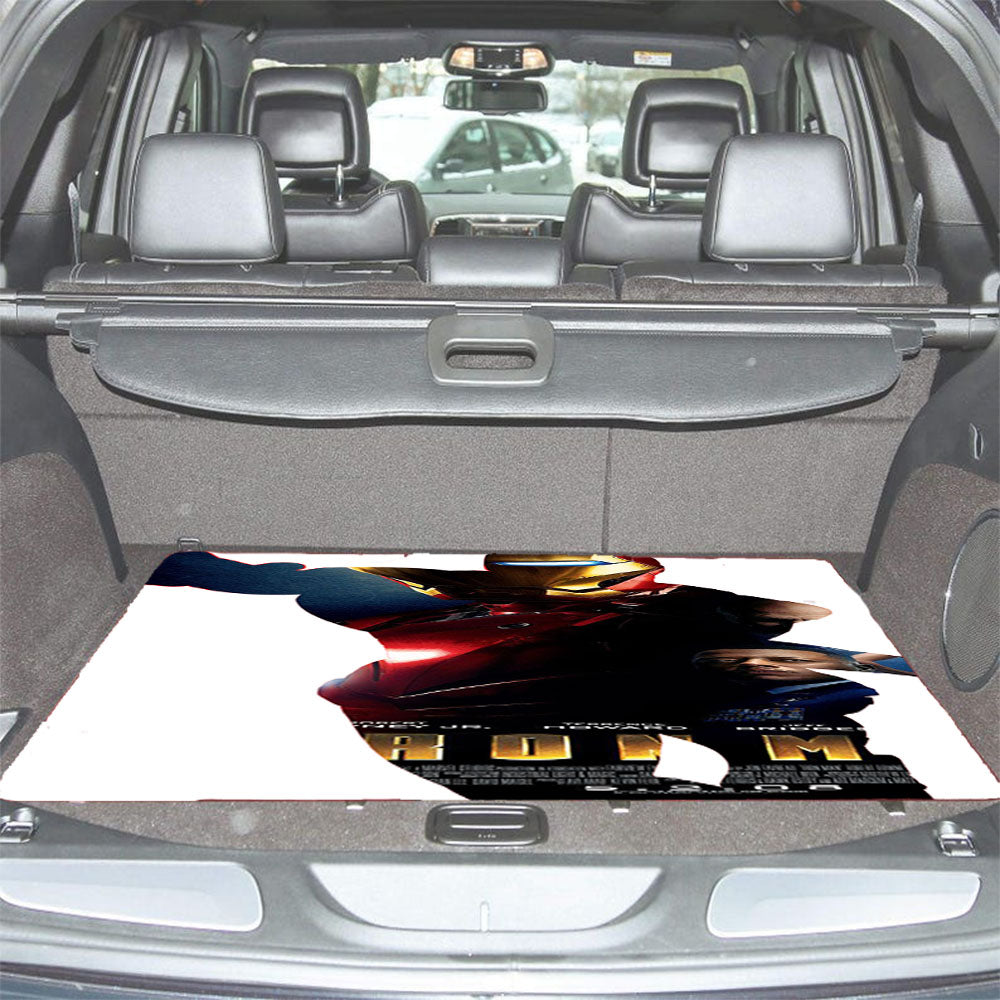 Iron Man Poster Car Trunk Mat Non Slip