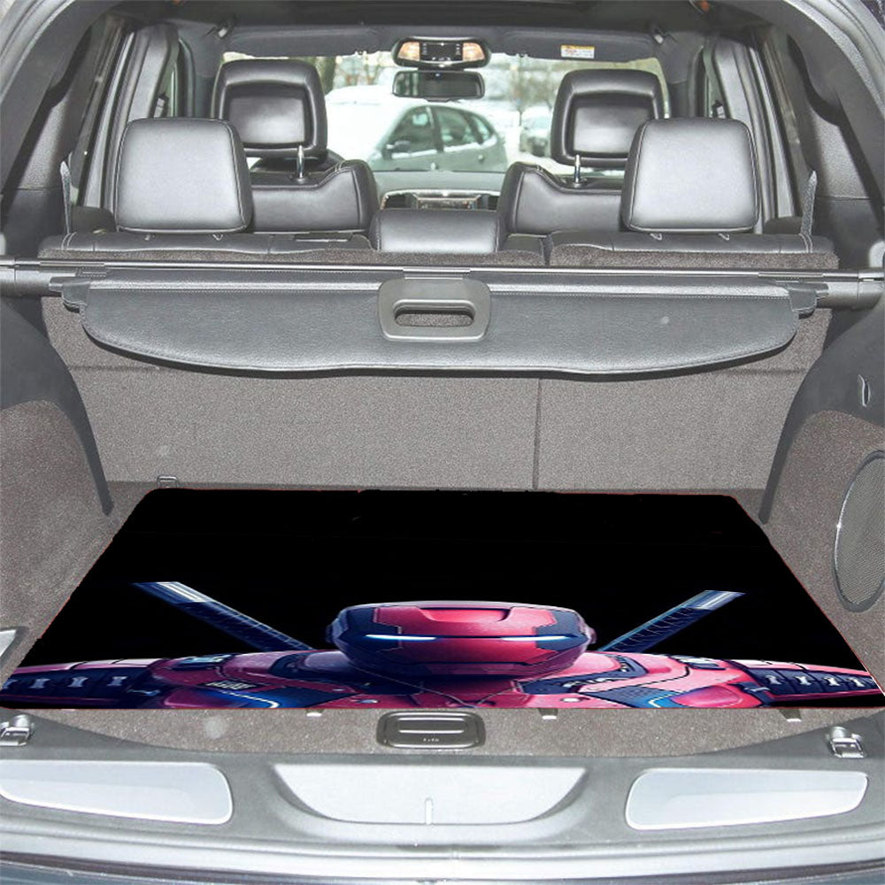 Iron Pool Iron Man Dead Pool Marvel Super Hero Car Trunk Mat Non Slip