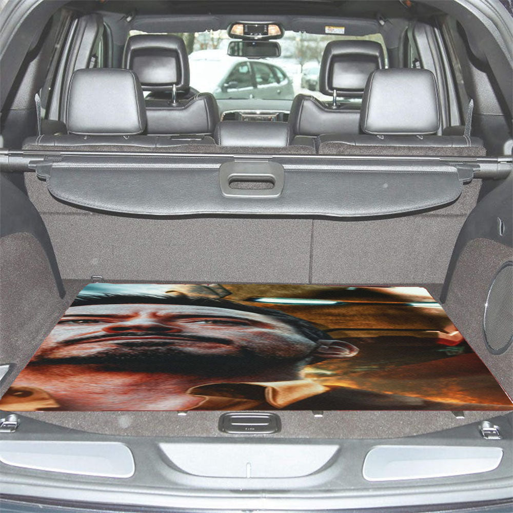 Ironman Tony Stark And His Armour Car Trunk Mat Non Slip