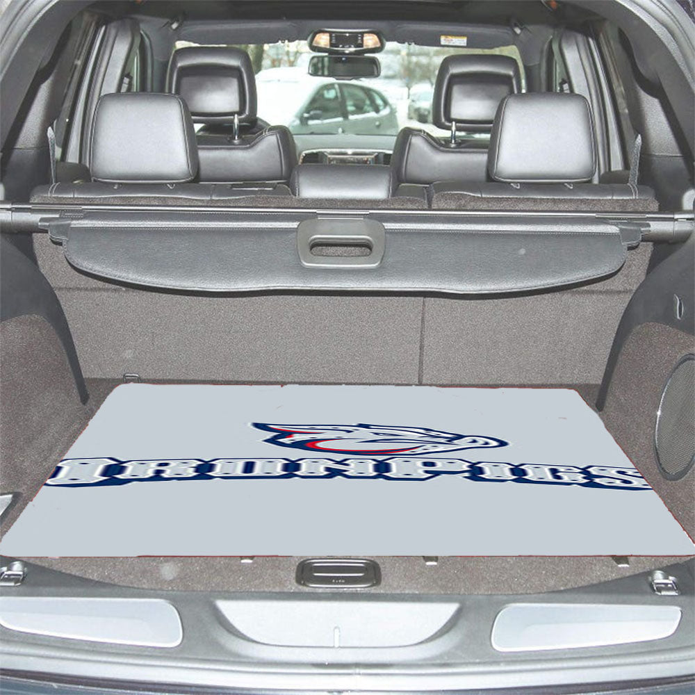 Ironpigs Baseball Logo Gray Car Trunk Mat Non Slip