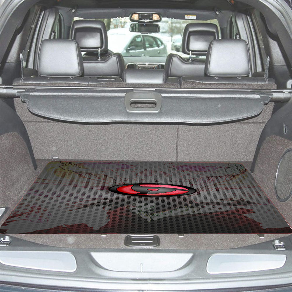 Itachi Eyes Car Trunk Mat Non Slip