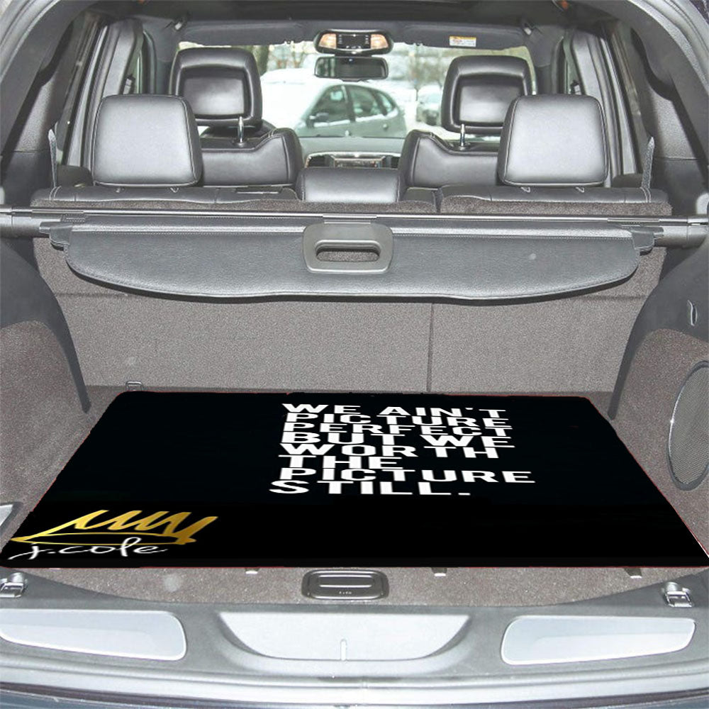 J Cole Feat Bbc Car Trunk Mat Non Slip