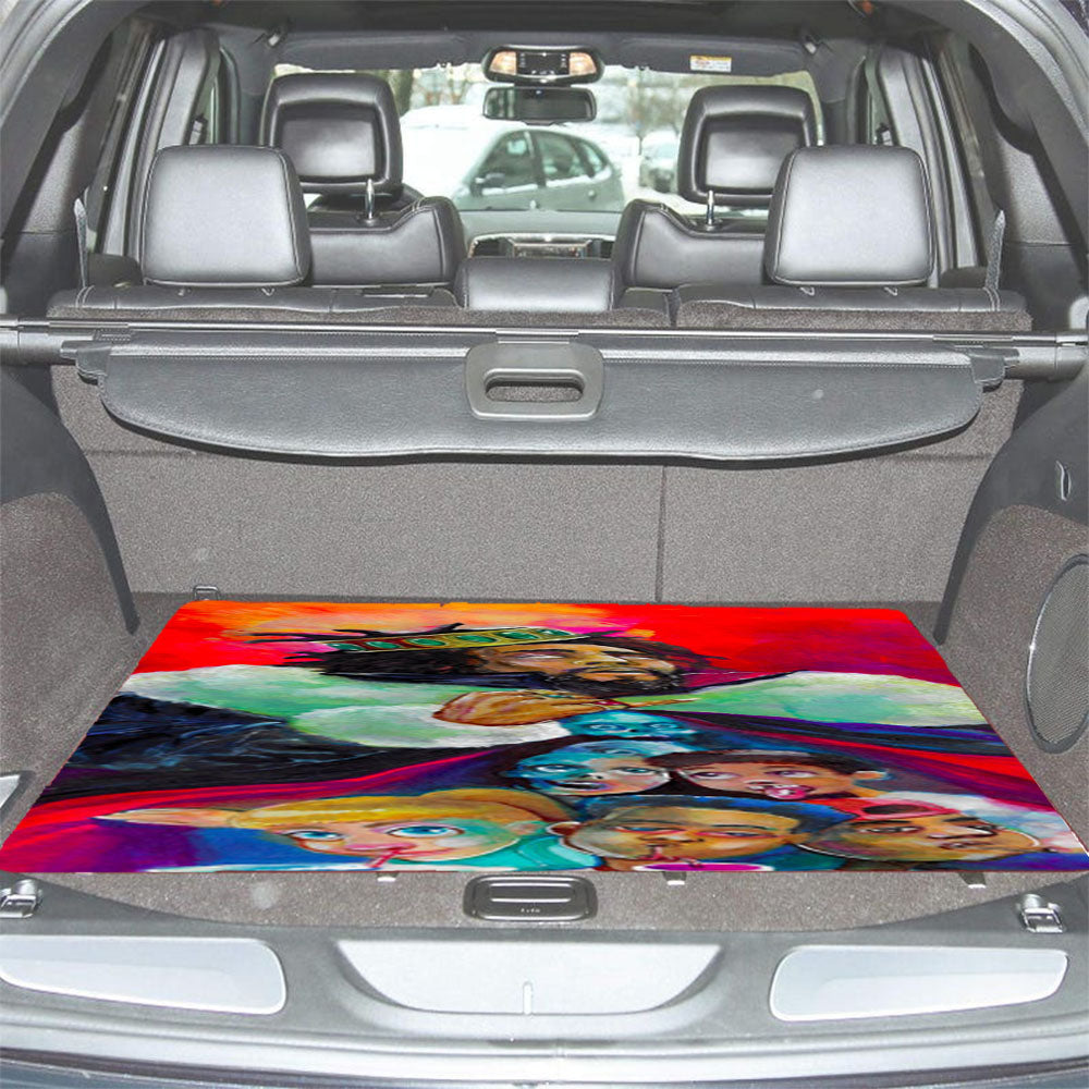 J Cole Kod Album Art Car Trunk Mat Non Slip