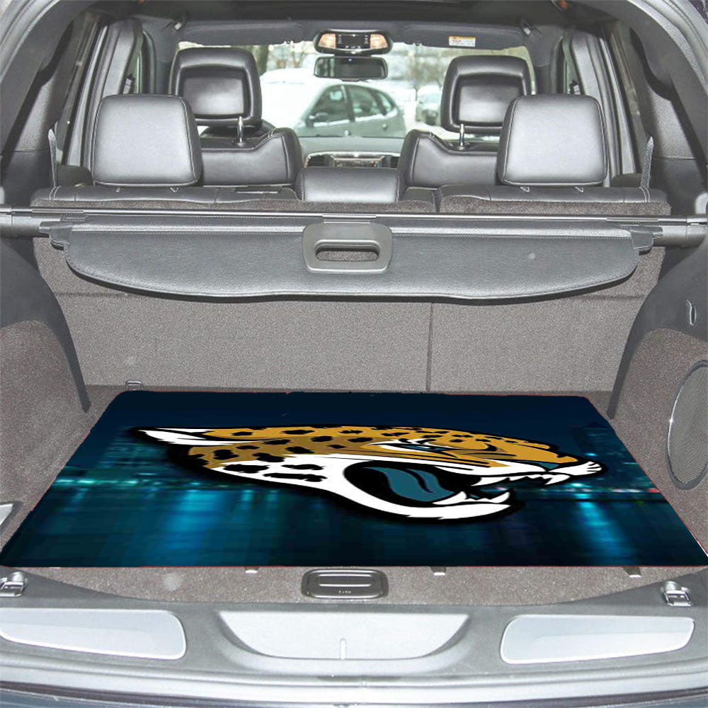 Jacksonville Jaguars Emblem Car Trunk Mat Non Slip