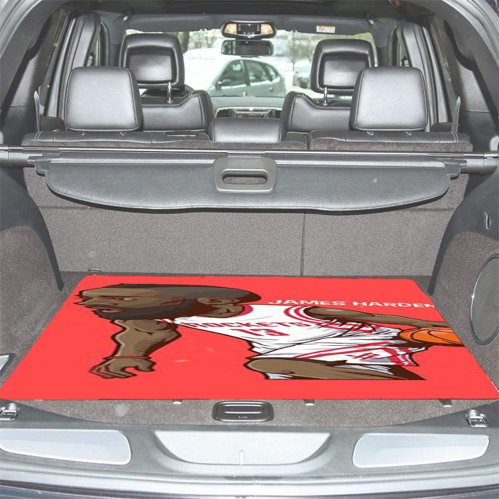 James Harden Nba Car Trunk Mat Non Slip