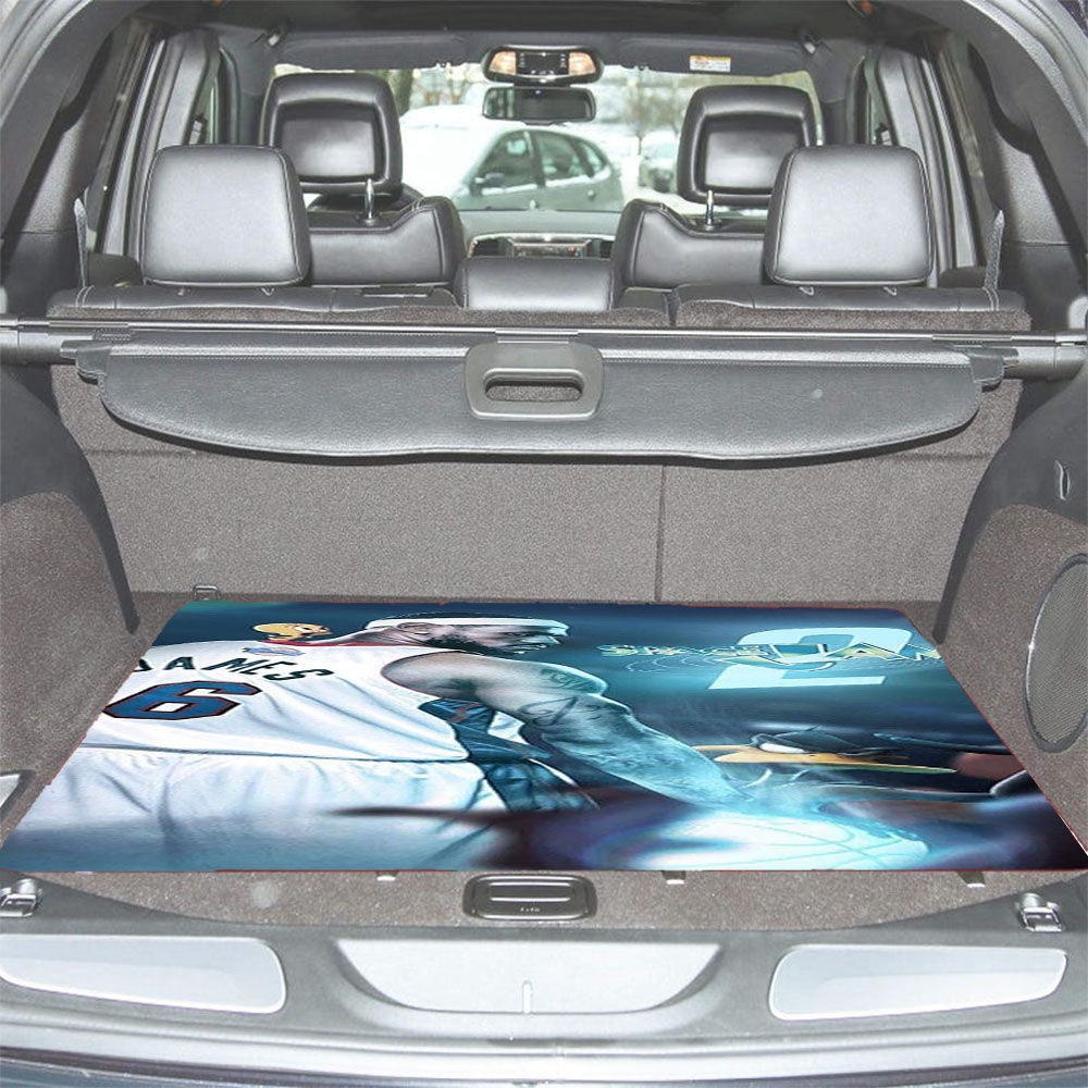 James Lebron Space Jam 2 Car Trunk Mat Non Slip