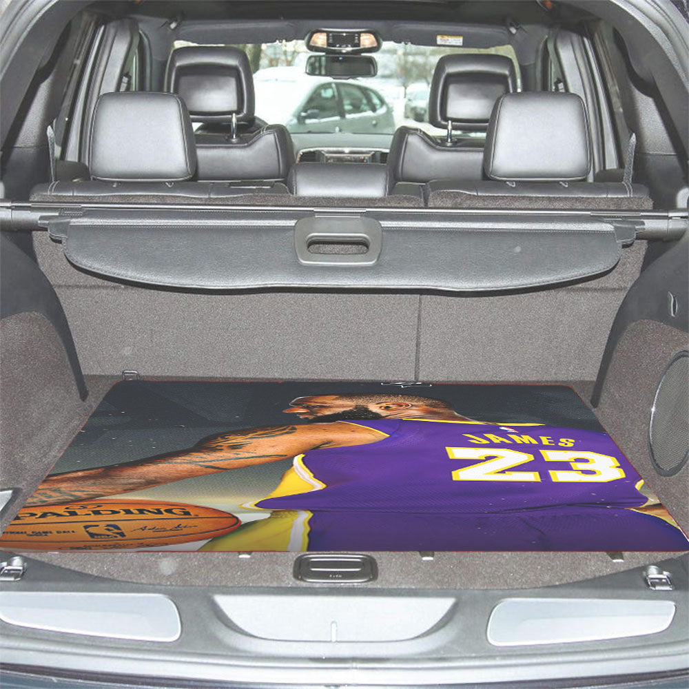 James Twenty Three Nba Legend Car Trunk Mat Non Slip