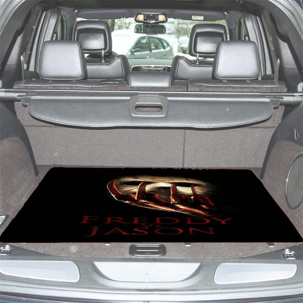 Jason Friday The 13Th Mask Car Trunk Mat Non Slip