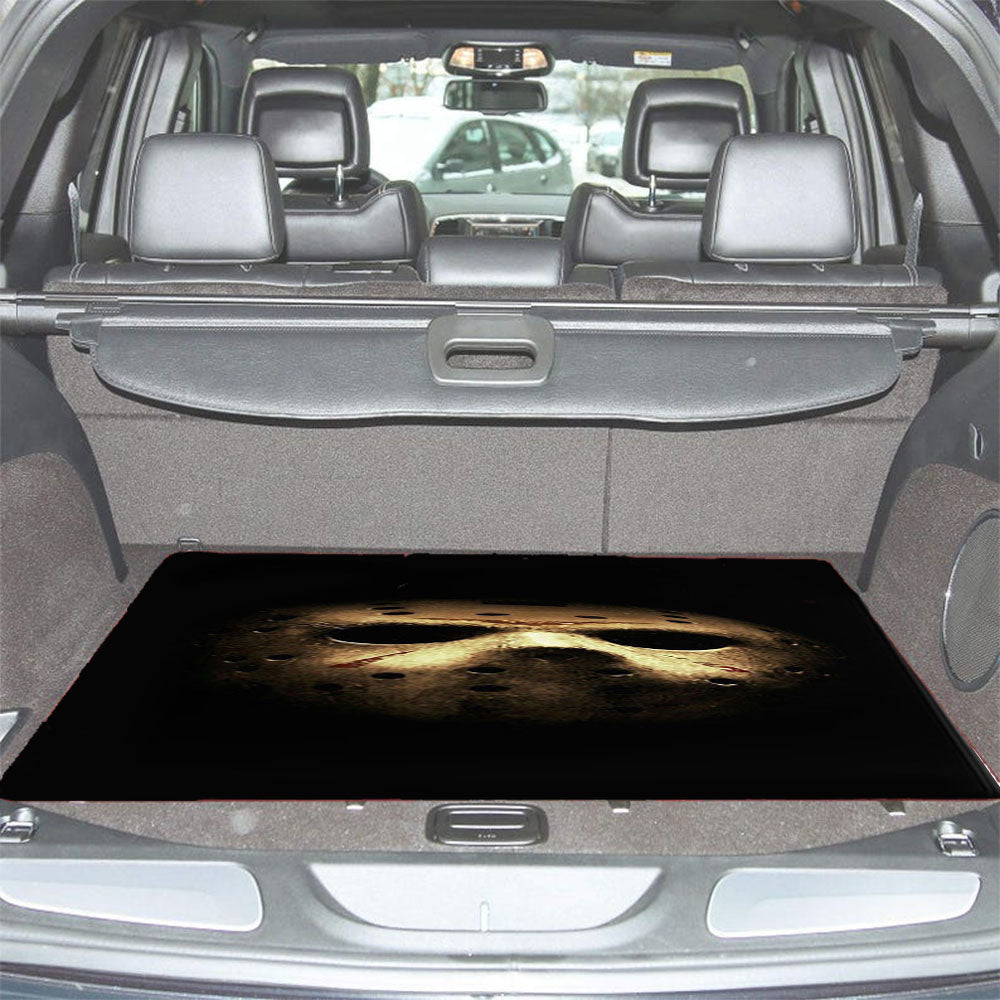 Jason Mask Car Trunk Mat Non Slip