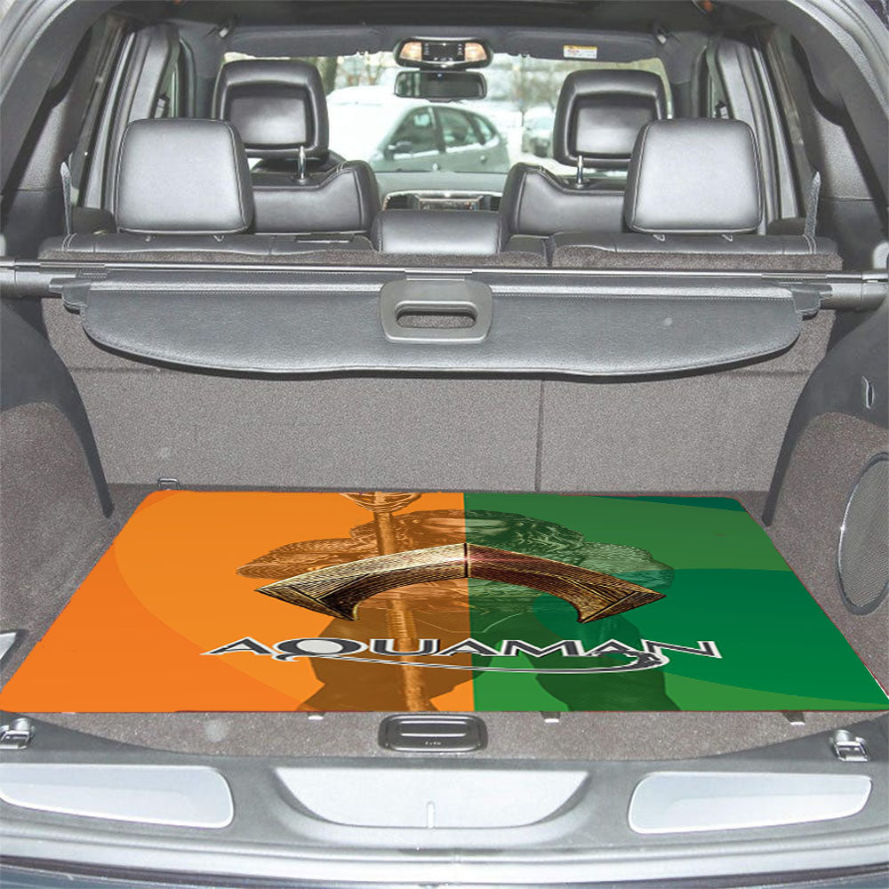 Jason Momoa Aquaman Hero Car Trunk Mat Non Slip