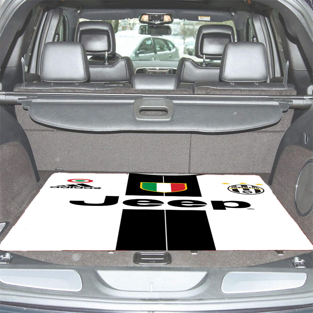 Jeep Juventus Jersey Uniform Car Trunk Mat Non Slip