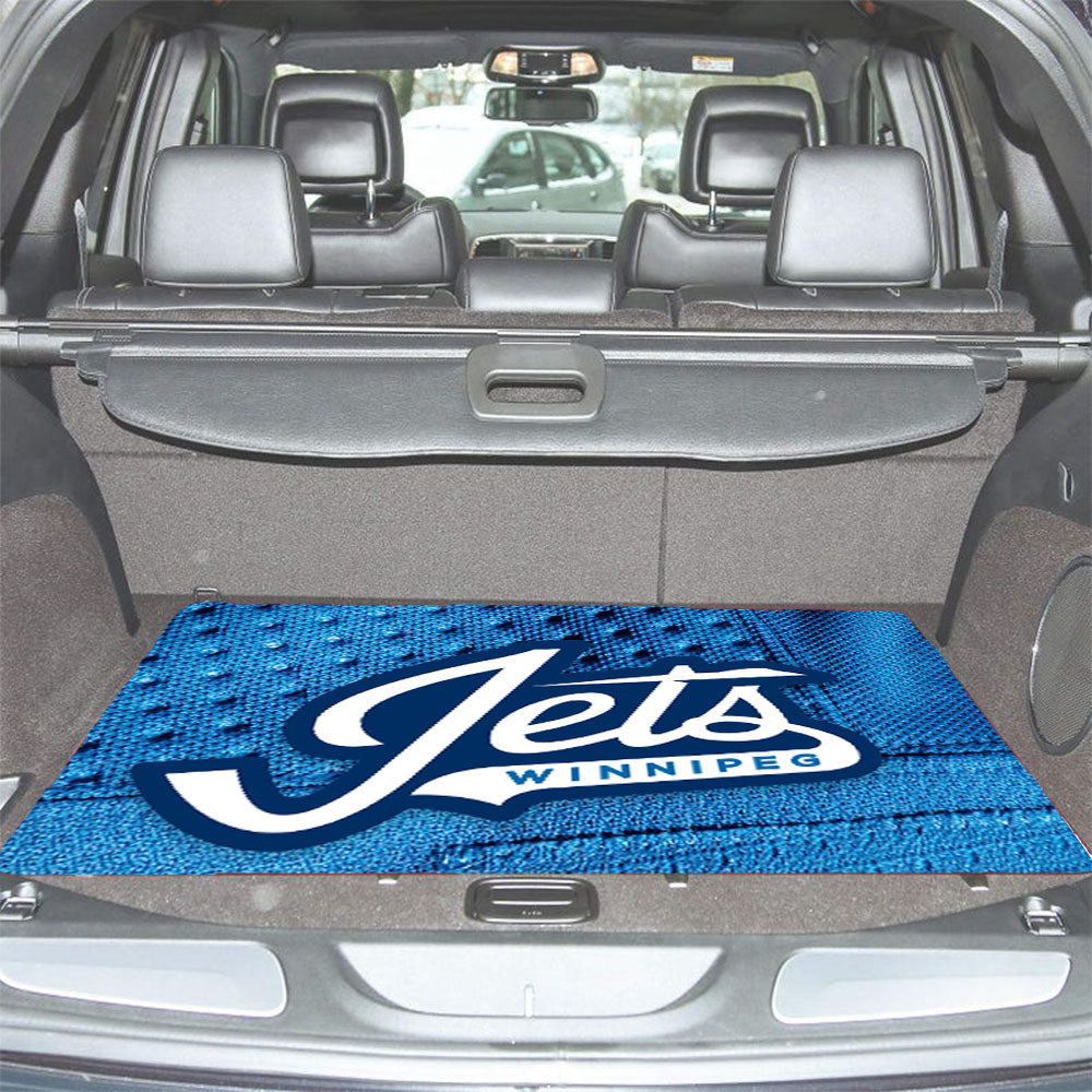 Jets Winnipeg Logo Car Trunk Mat Non Slip
