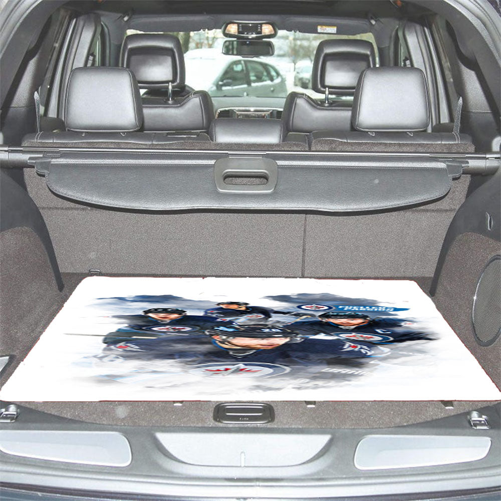 Jets Winnipeg Squad Car Trunk Mat Non Slip