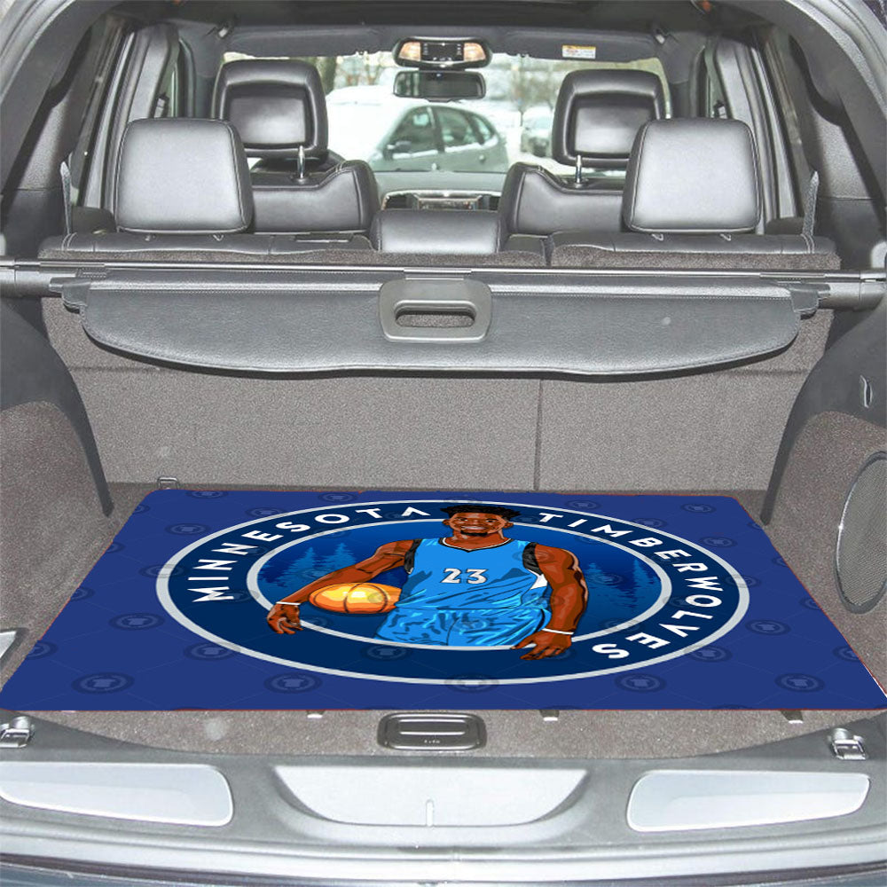 Jimmy Butler Minnesota Timberwolves Car Trunk Mat Non Slip