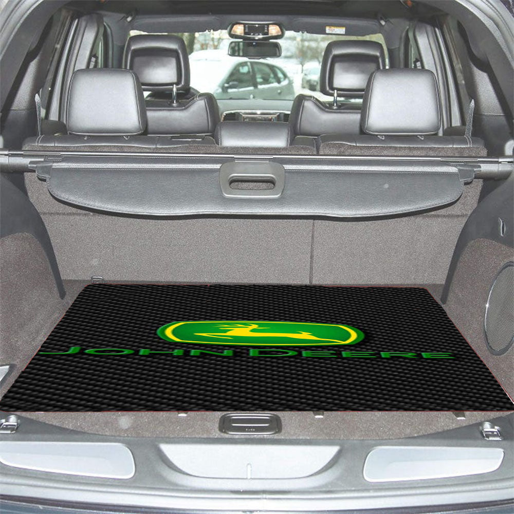 John Deere Logo Car Trunk Mat Non Slip