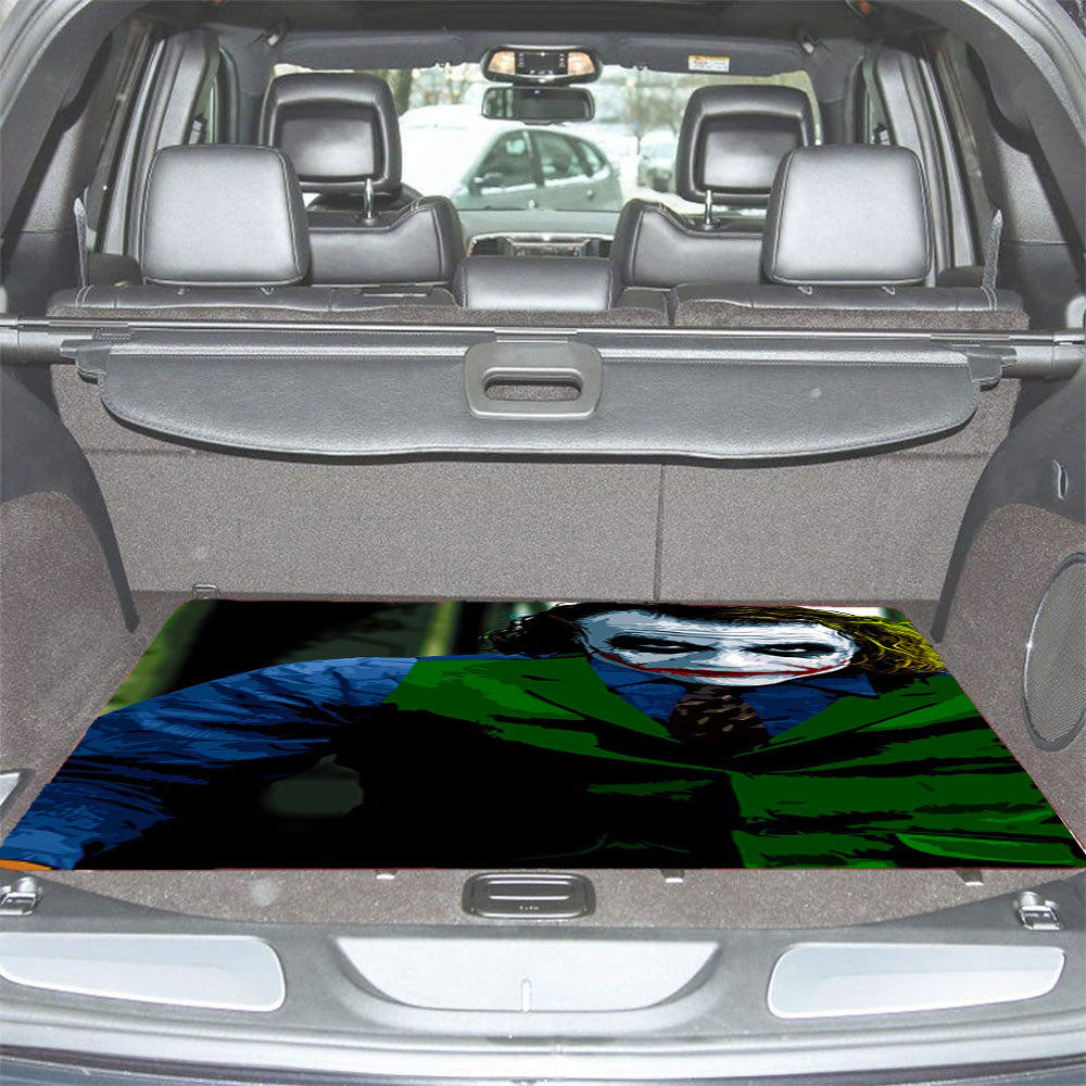Joker Artwork Car Trunk Mat Non Slip
