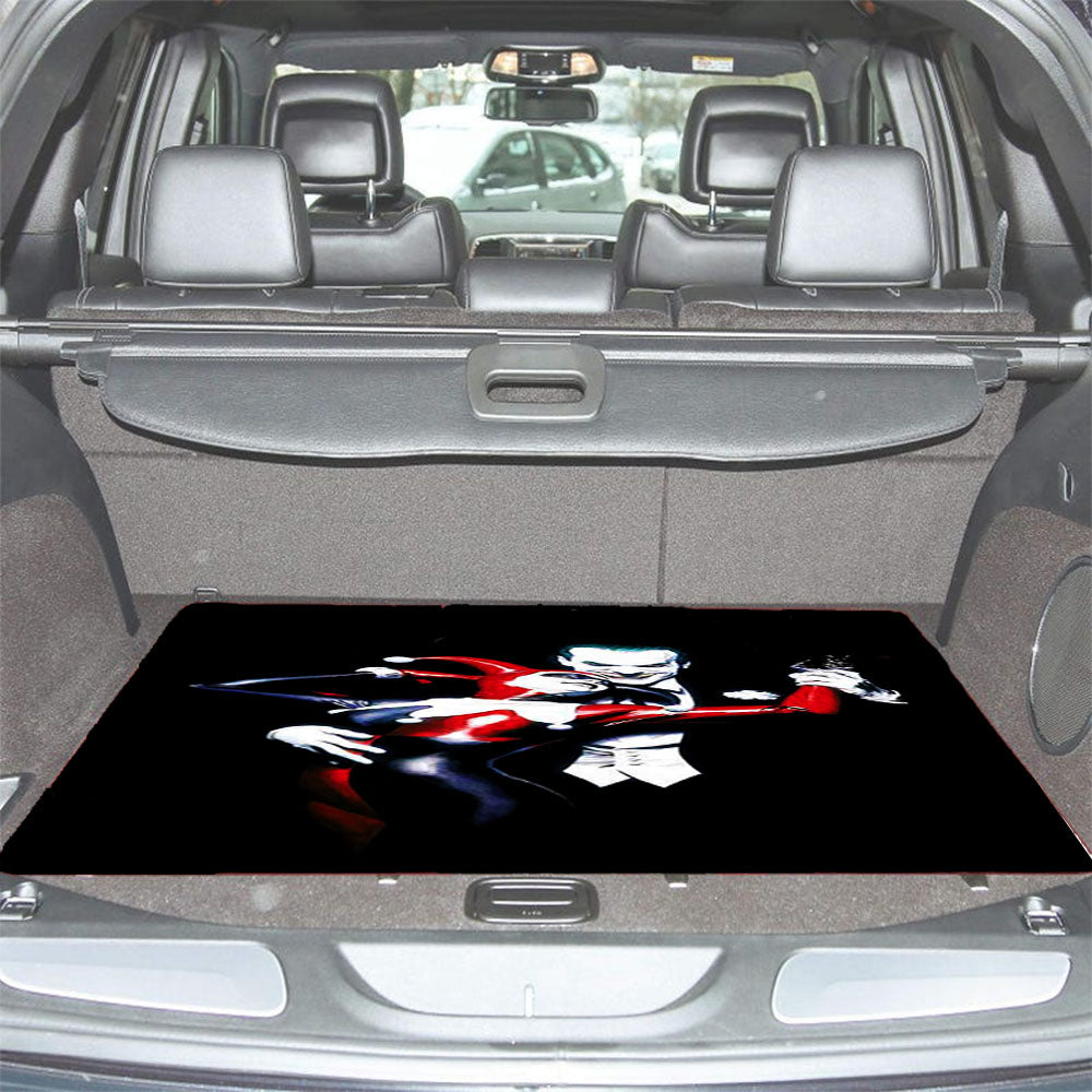 Joker Harley Queen Black Car Trunk Mat Non Slip