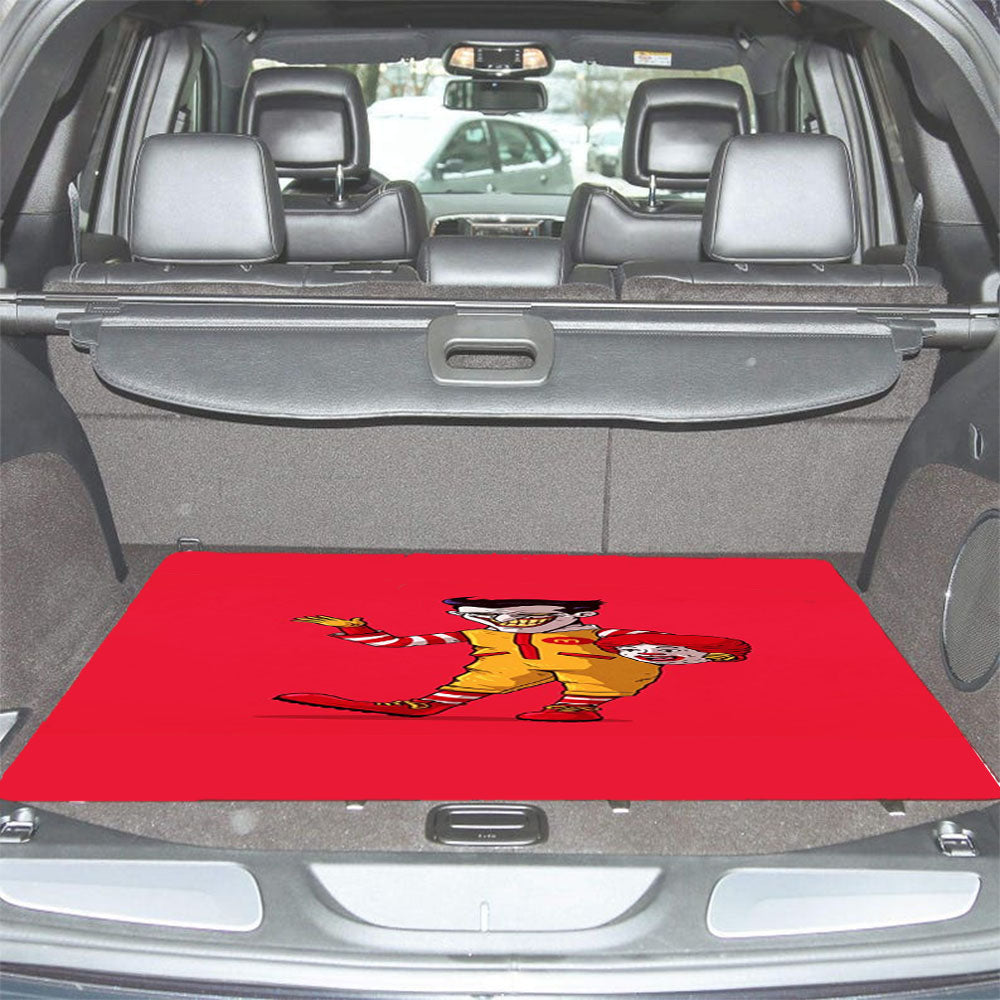 Joker Mcdonald Clown Custom Car Trunk Mat Non Slip