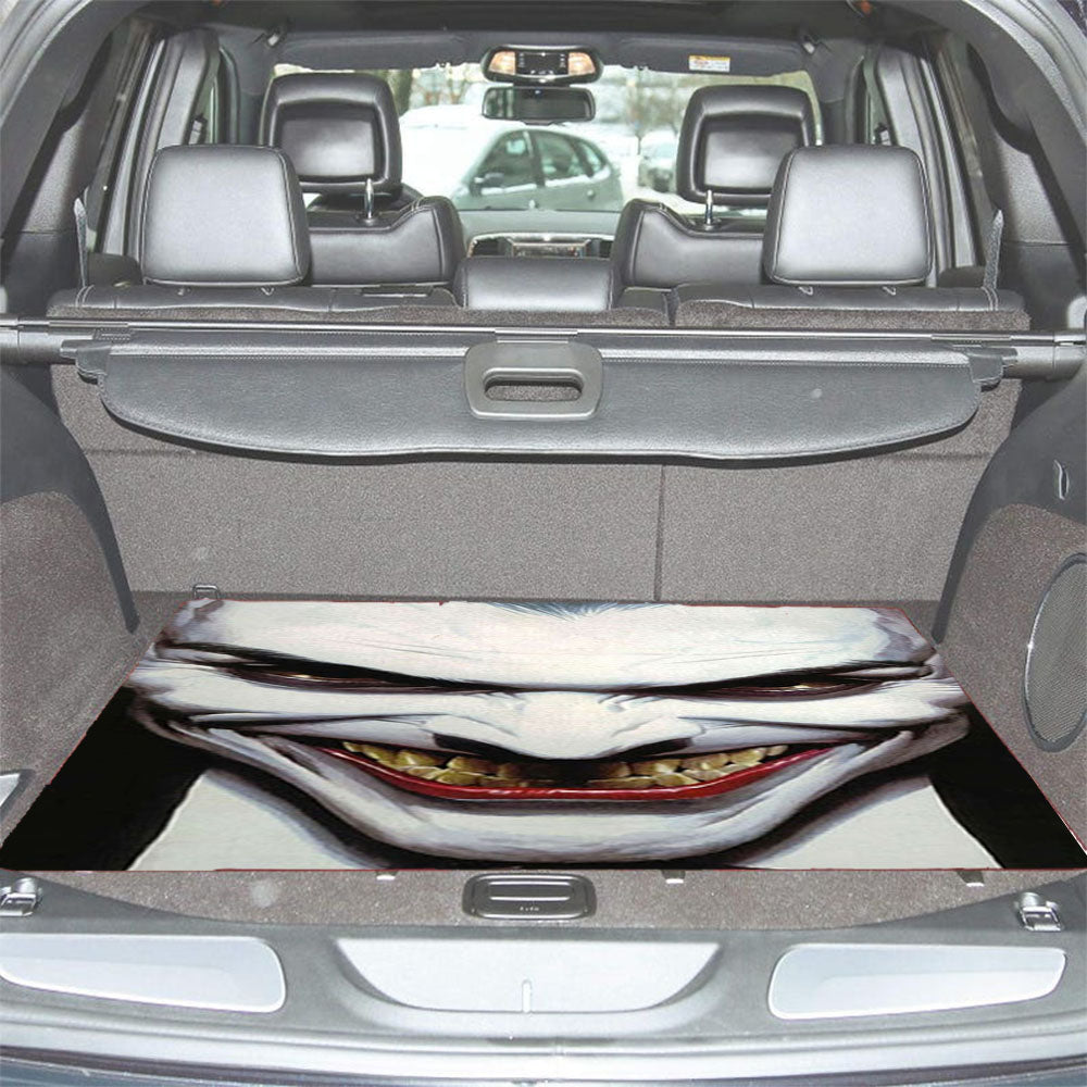 Joker Smile Car Trunk Mat Non Slip