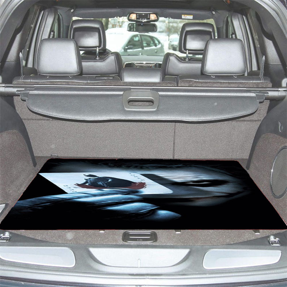 Joker With Playing Card Batman Car Trunk Mat Non Slip