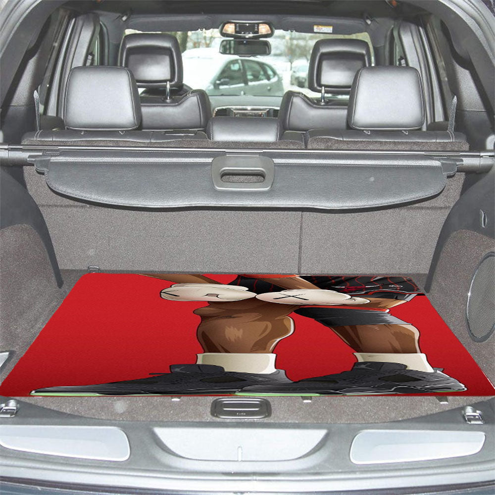 Jordan Kaws Car Trunk Mat Non Slip