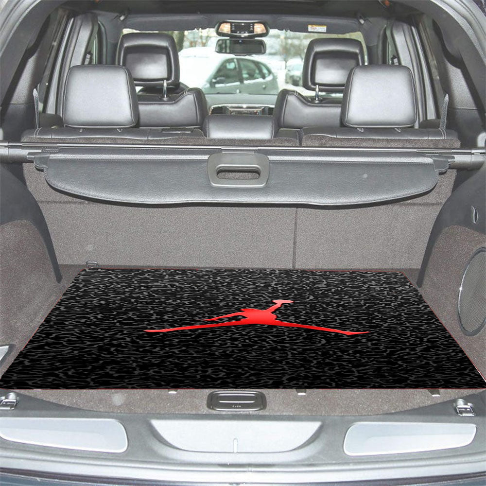 Jordan Nba Texture Car Trunk Mat Non Slip