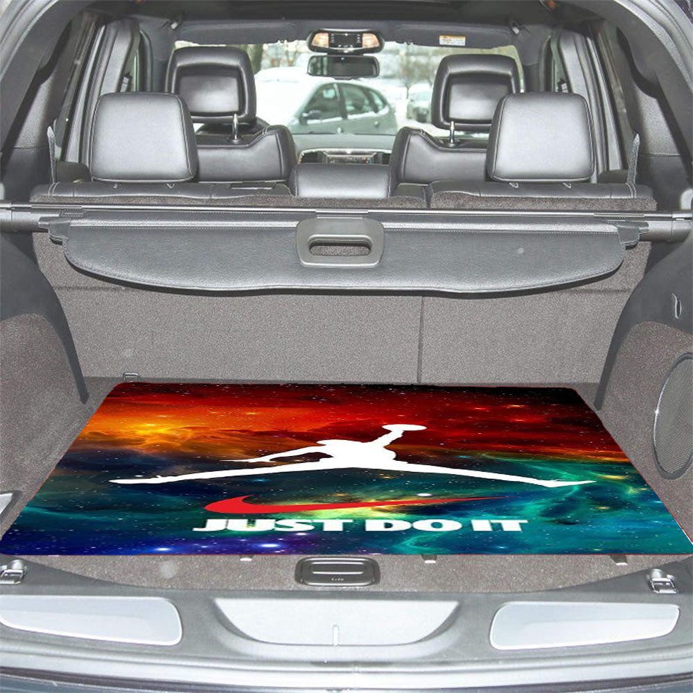 Jordan Nebula Galaxy Car Trunk Mat Non Slip