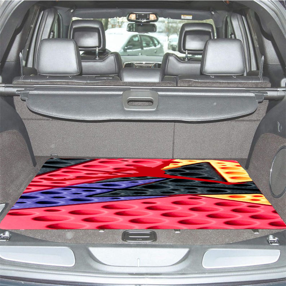 Jordan Retro 7 Raptors Print Car Trunk Mat Non Slip
