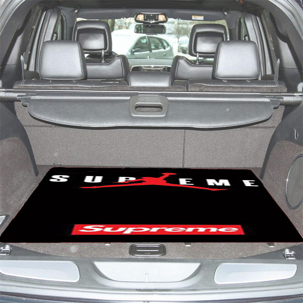 Jordan Supreme Black Car Trunk Mat Non Slip