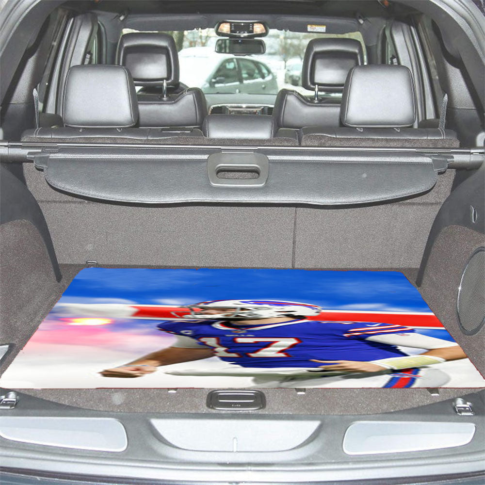 Josh Allen Buffalo Bills Car Trunk Mat Non Slip