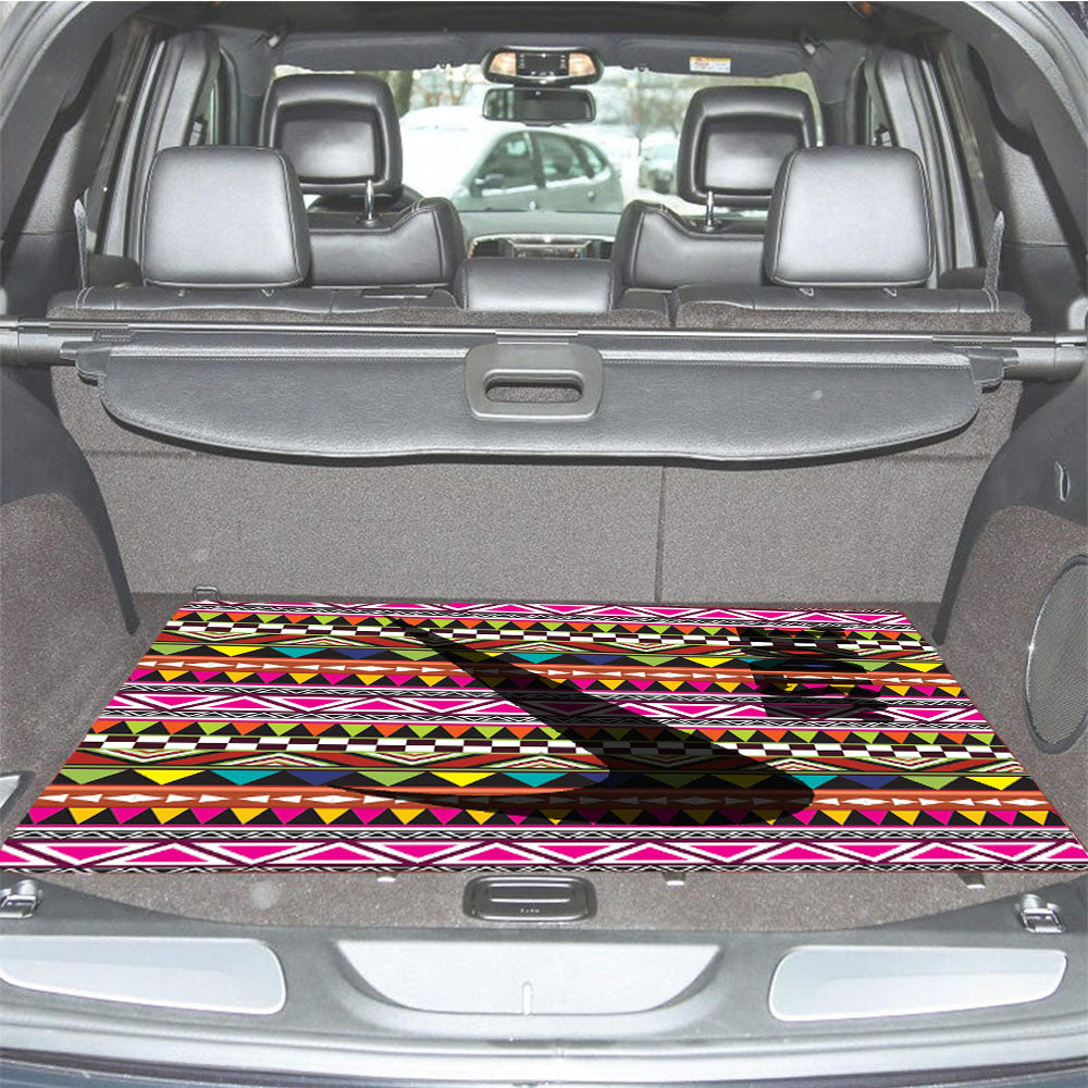 Just Do It Aztec 3 Car Trunk Mat Non Slip