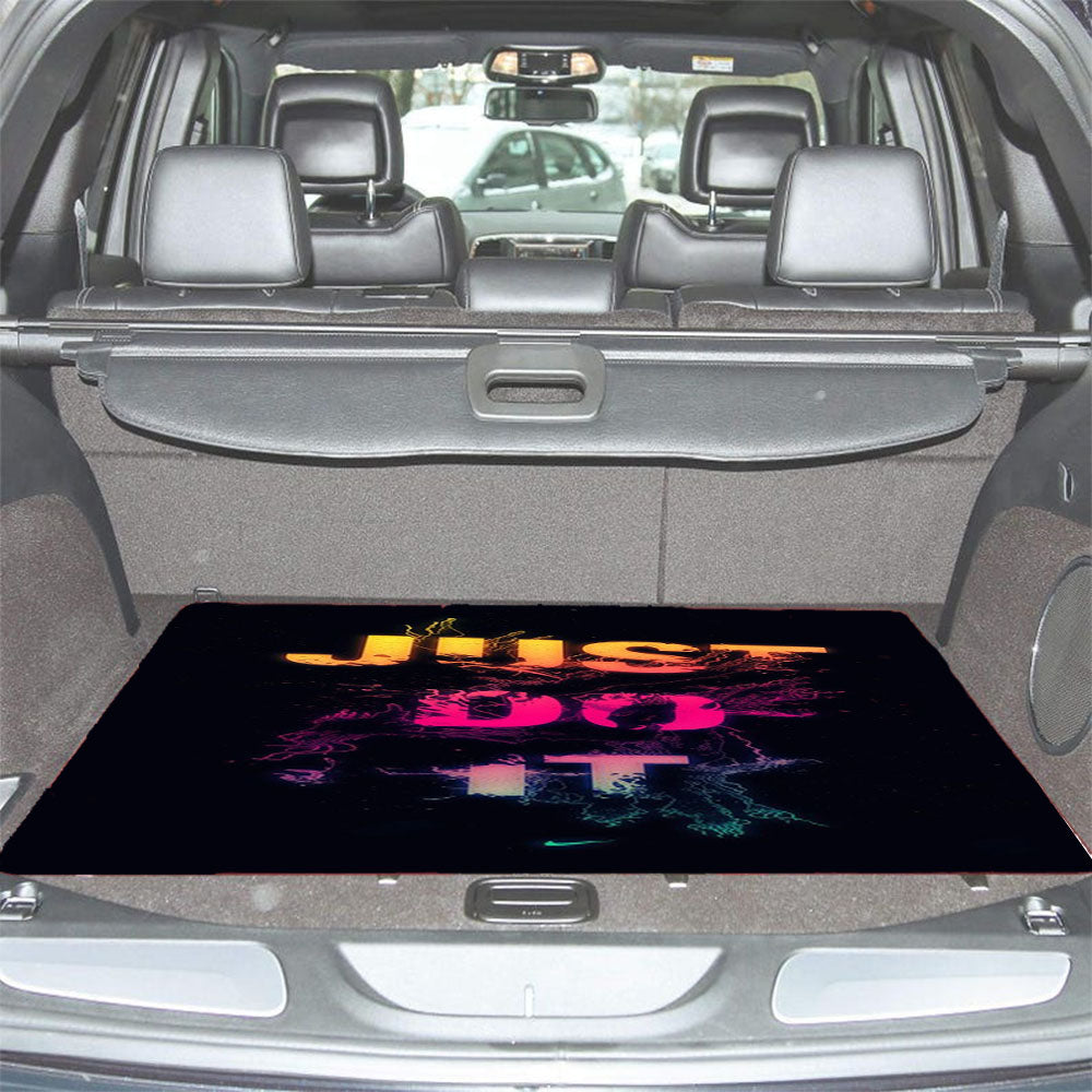 Just Do It Color Car Trunk Mat Non Slip