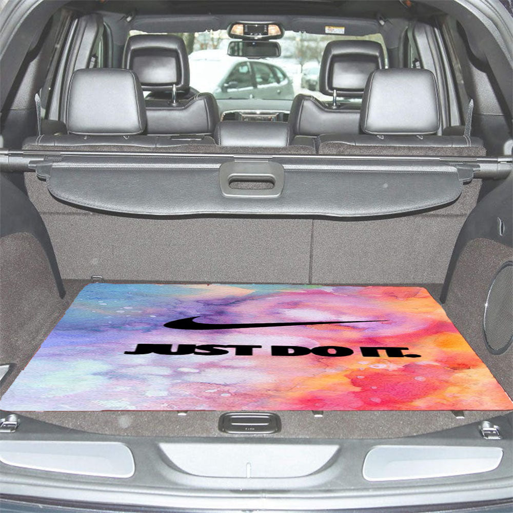Just Do It Galaxy Car Trunk Mat Non Slip
