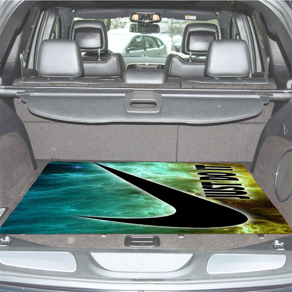 Just Do It Galaxy Nebula Car Trunk Mat Non Slip