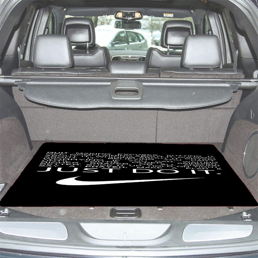 Just Do It Quotes Car Trunk Mat Non Slip