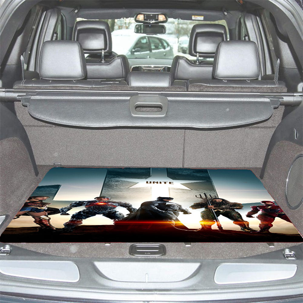 Justice League Car Trunk Mat Non Slip